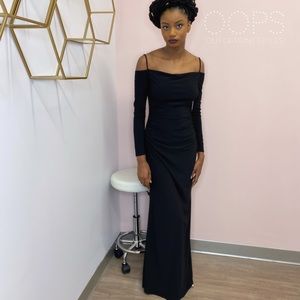 Classic Black Evening Dress
